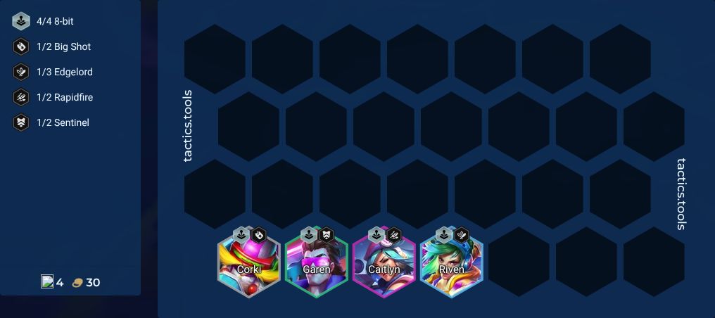 4 8-bit - TFT Team Builder Set 10